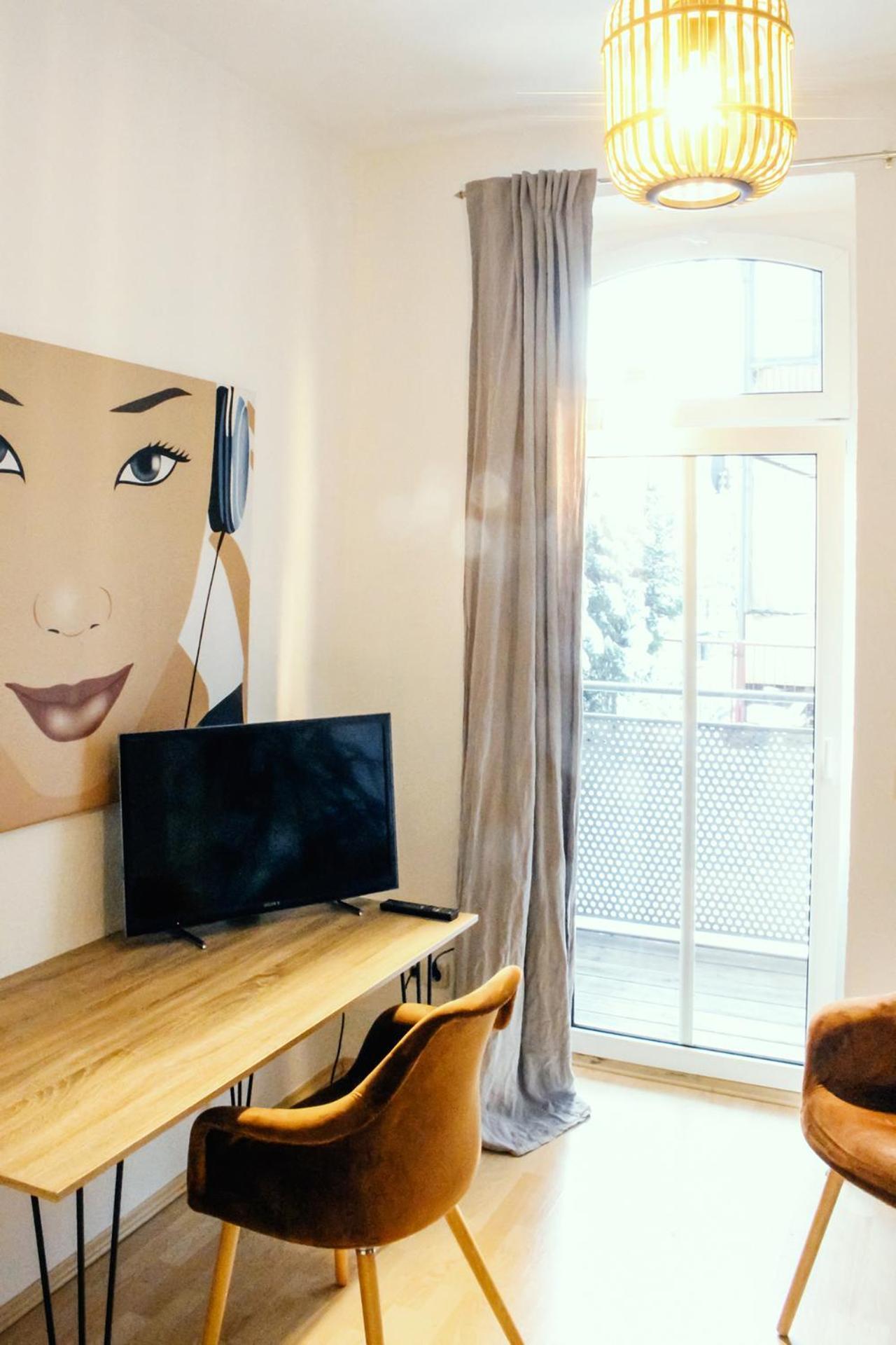 Nuwilu One - Apartment Mit Balkon Im Herzen Erfurts - Magenta Tv- Netflix - Disney Buitenkant foto